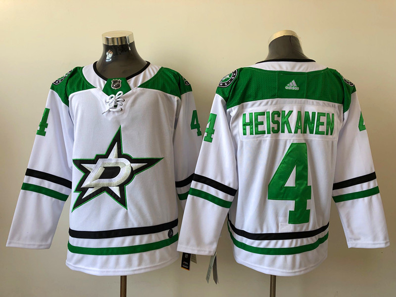 Men's Dallas Stars Miro Heiskanen #4 White Breakaway Jersey